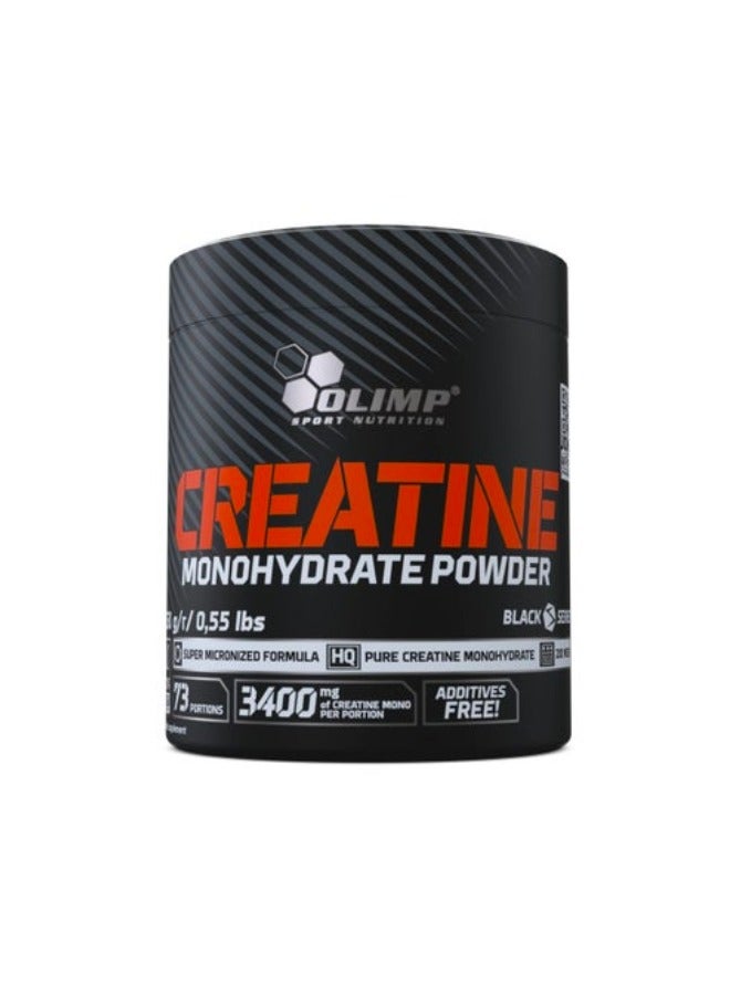Creatine Monohydrate Powder, Super Micronized Formula, 250g