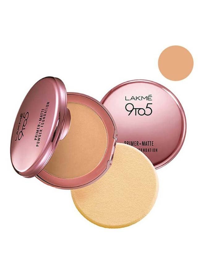 9 To 5 Primer With Matte Powder Foundation Silky Golden