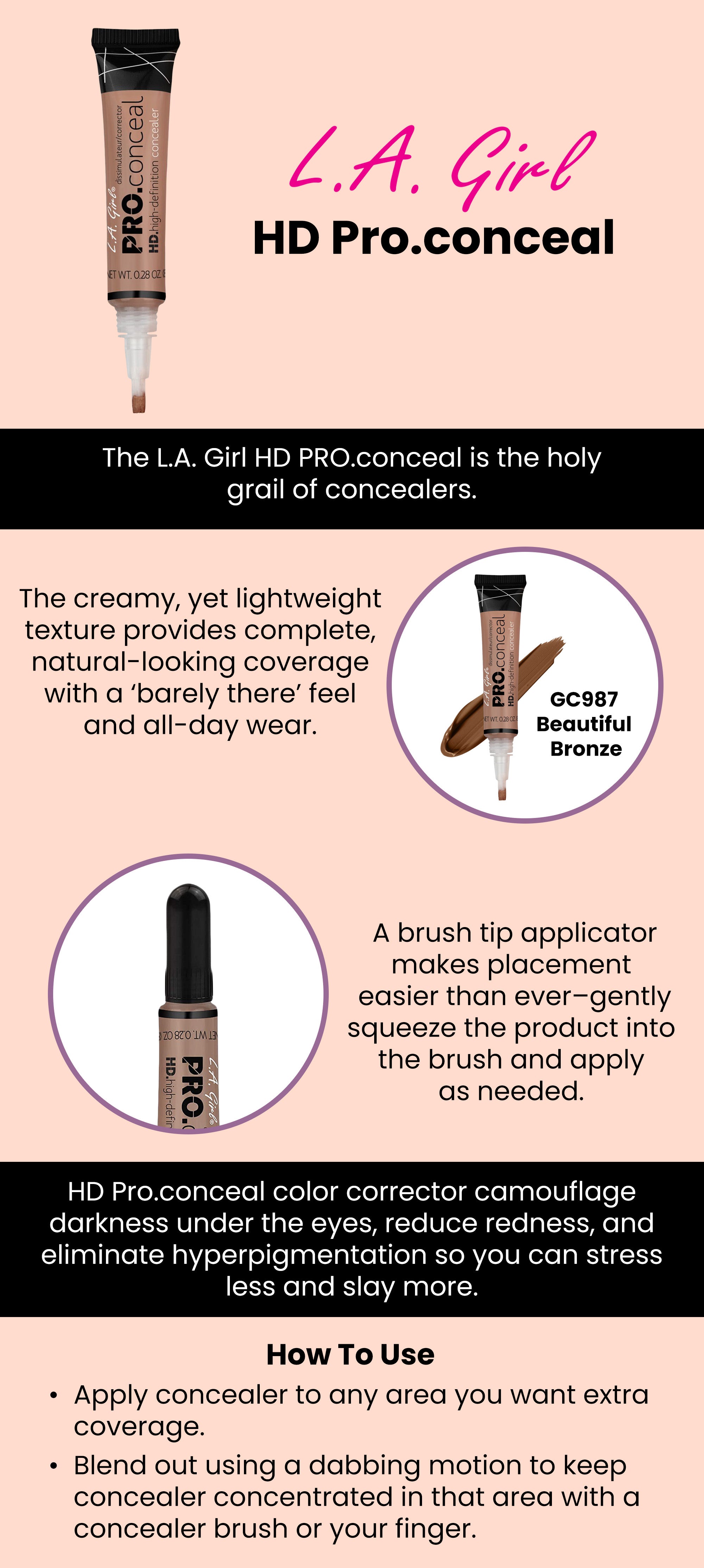 Pro Conceal HD Concealer Beautiful Bronze