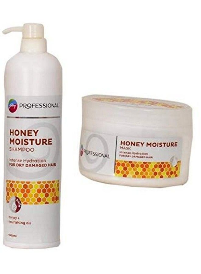 Professional Honey Moisture Shampoo 1000 Ml And Mask 500 Gram