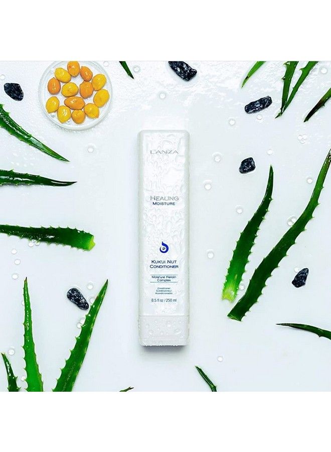 Healing Moisture Kukui Nut Conditioner Renews Strength Replenishes Moisture For A Perfect Silky LookSuitable For All Hair Types 8.5 Fl Oz