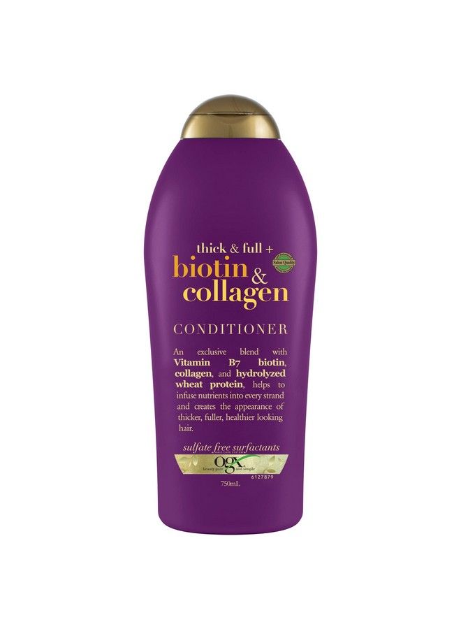 Thick & Full  Biotin & Collagen Conditioner Salon Size 25.4 Fl Oz