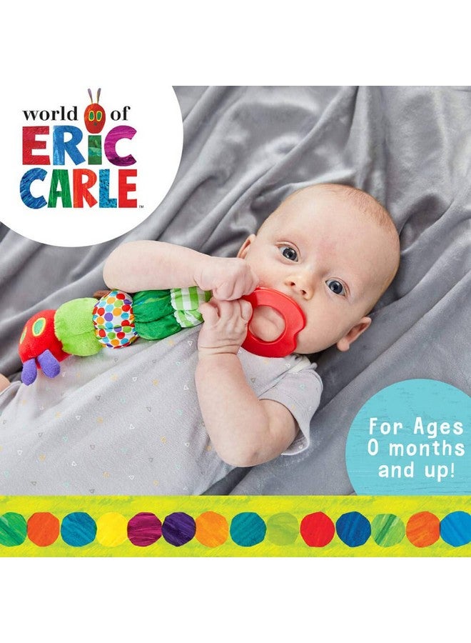 Teether Rattle World Of Eric Carle The Very Hungry Caterpillar Teething Toy For Babies Multi