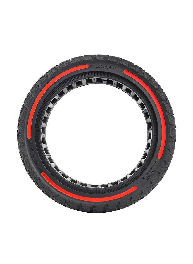 Honeycomb Tubeless Solid Tire for Xiaomi Scooter 4/4 Pro Electric Scooter Red