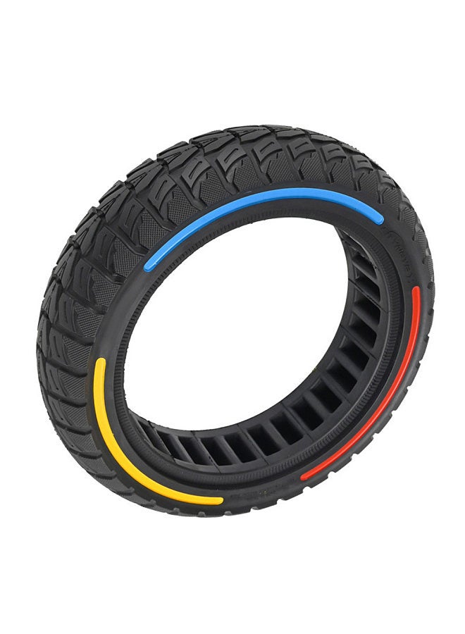 Honeycomb Shock Absorption Solid Replacement Tyre for Electric Scooters Red/Yellow/Blue
