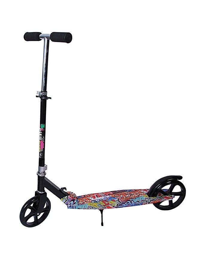 Folding Scooter 2 Wheels 7-15 Years Old Kick Scooter for Kids Adjustable Height & Handlebars with Kickstand Lightweight Aluminum Frame