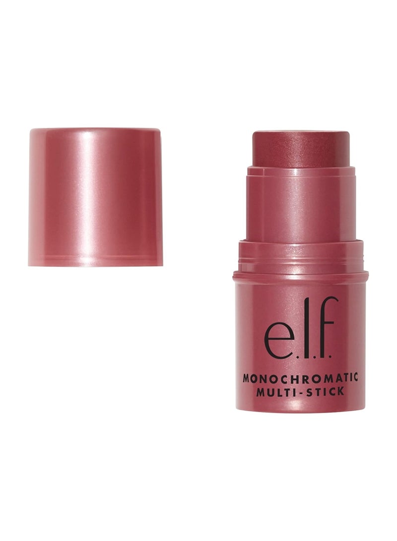 Monochromatic Multi Stick Luxuriously Creamy Blendable Color For Eyes Lips Cheeks Luminous Berry 5 g