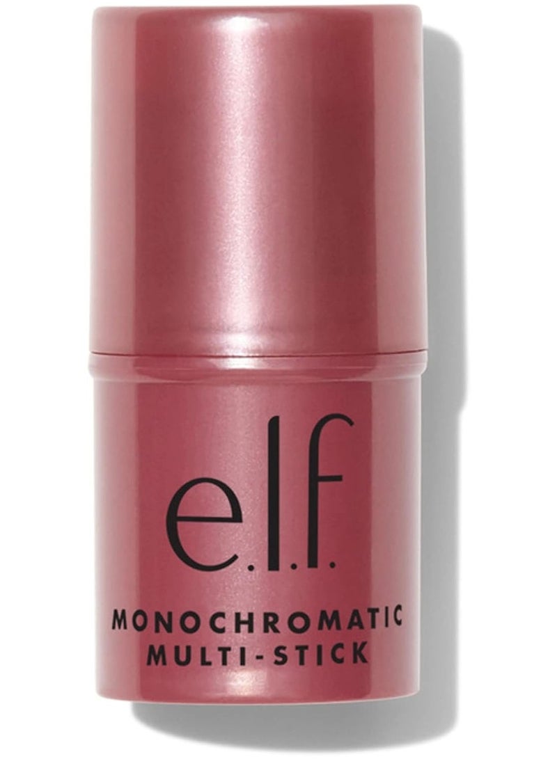 Monochromatic Multi Stick Luxuriously Creamy Blendable Color For Eyes Lips Cheeks Luminous Berry 5 g