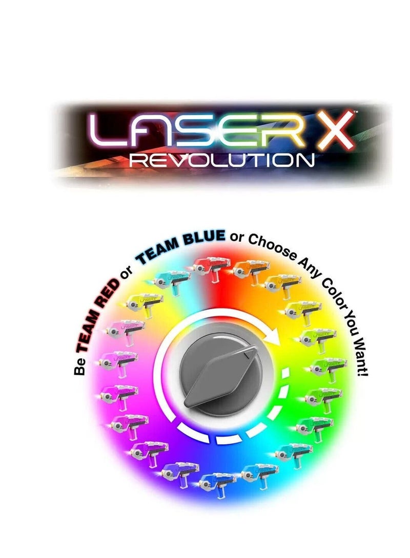 ULTRA 4 Player Blaster Laser Toy Game | range 300 ft / 90m | Batteries Included