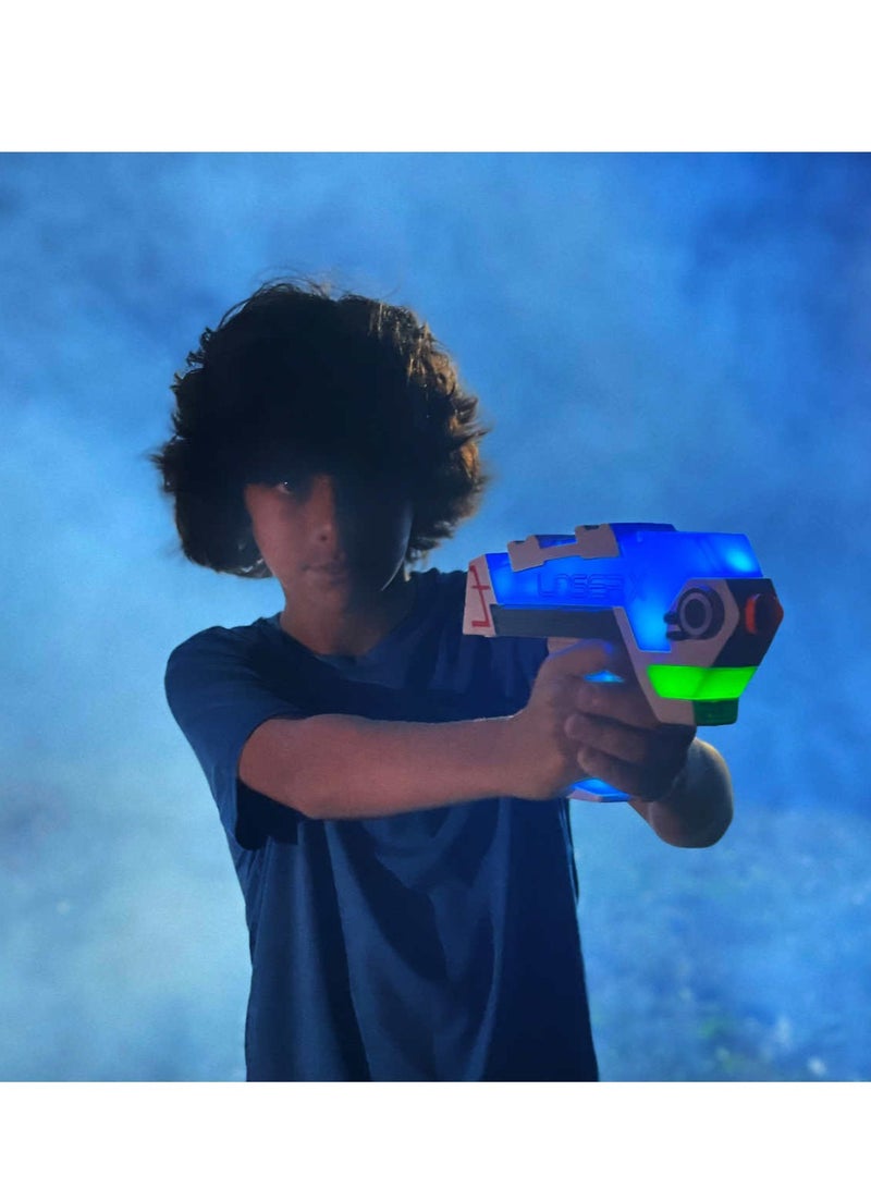 ULTRA 4 Player Blaster Laser Toy Game | range 300 ft / 90m | Batteries Included