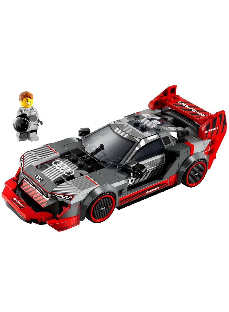 LEGO Speed Champions Audi S1 E-tron Quattro 76921 Building Blocks Toy Car Set (274 Pieces)