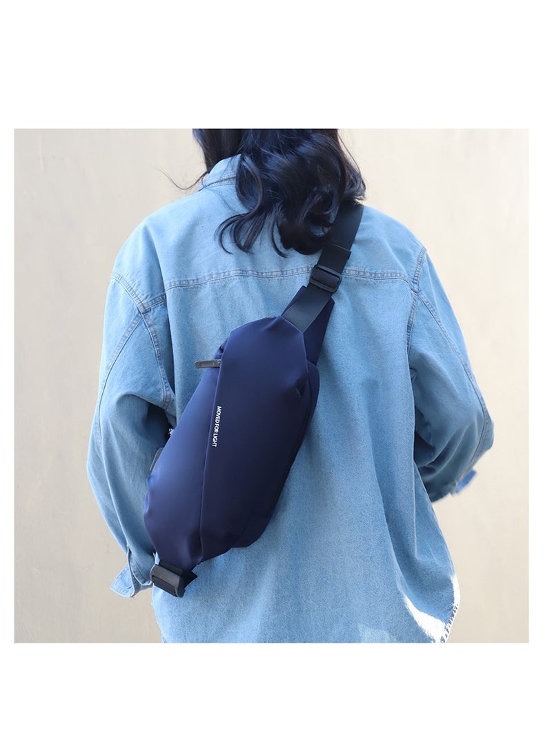 Bag Lightweight Shoulder Crossbody Backpack with USB Charging Port Men Women Business Casual Daypacks for Outdoor Travel Work Hiking Running Indoor Activities Waterproof Polyester