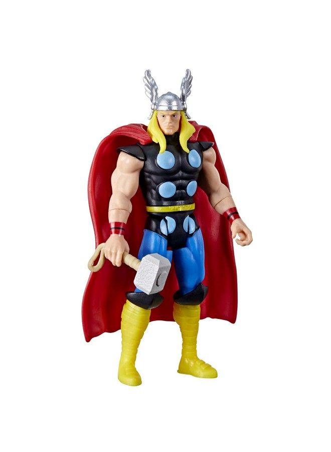 Marvel Hasbro Legends Series 3.75 Inch Retro 375 Collection Thor Action Figure Toy 1 Accessory