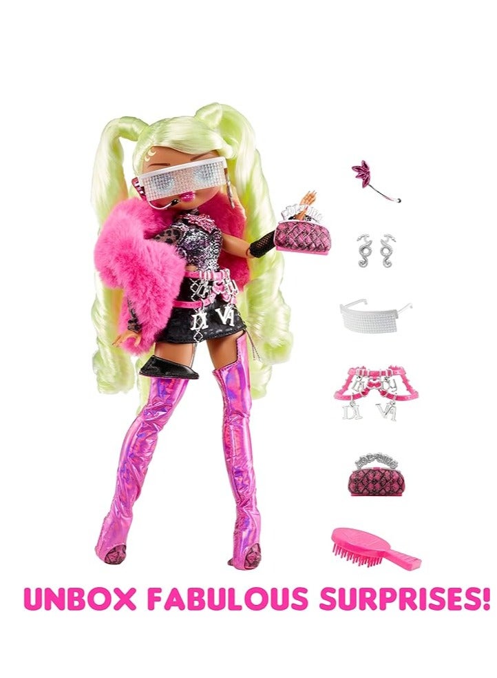 Fierce Lady Diva Fashion Doll With Surprises