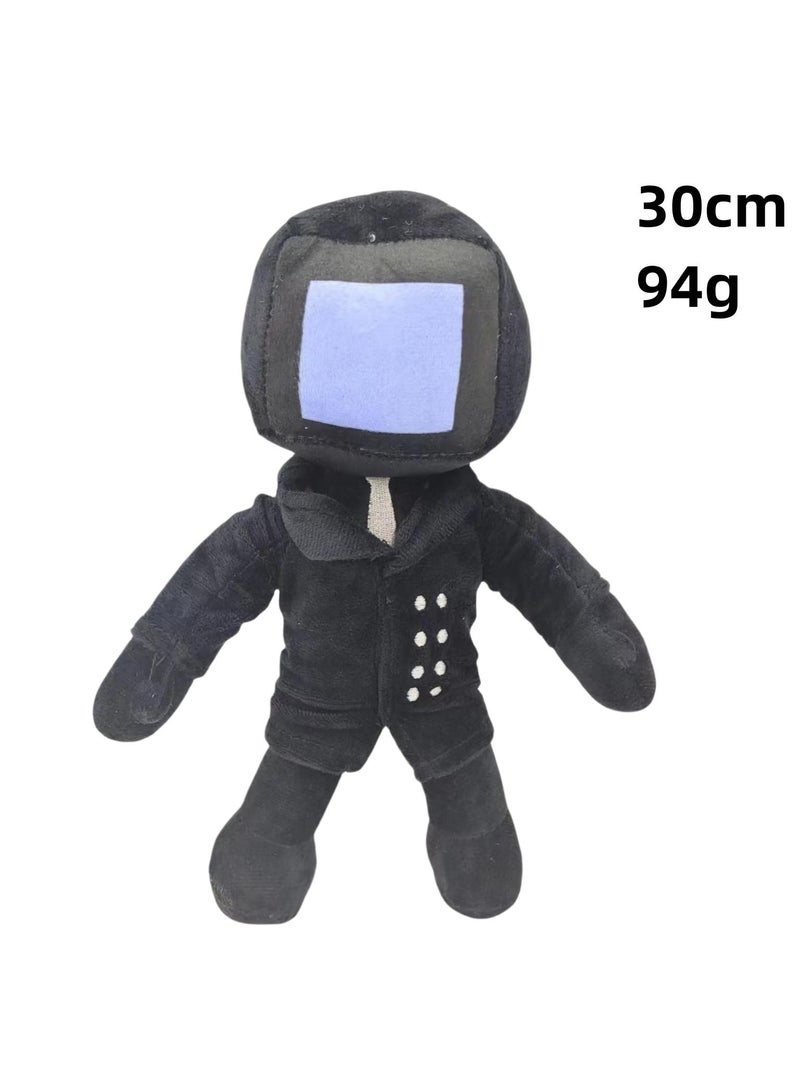 Stuffed Plush Toys Grotesque Toilet Man Chainsaw Man Funny And Interesting Dolls Grey-G