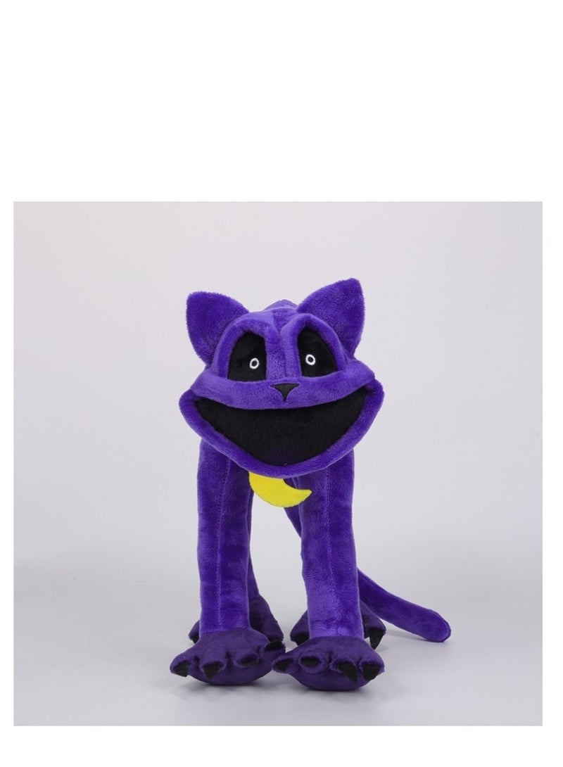 Smiling Critters Chapter 3 CatNap Plush Cartoon Monster Game Smiling Critters Series Figure Plush Doll for Kids Adults Fans Holiday Gift 45CM（1pcs）