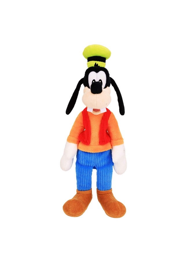 Junior Mickey Mouse Small Plushie Goofy Stuffed Animal, Officially Licensed Kids Toys For Ages 2 Up, Basket Stuffers And Small Gifts By Just Play