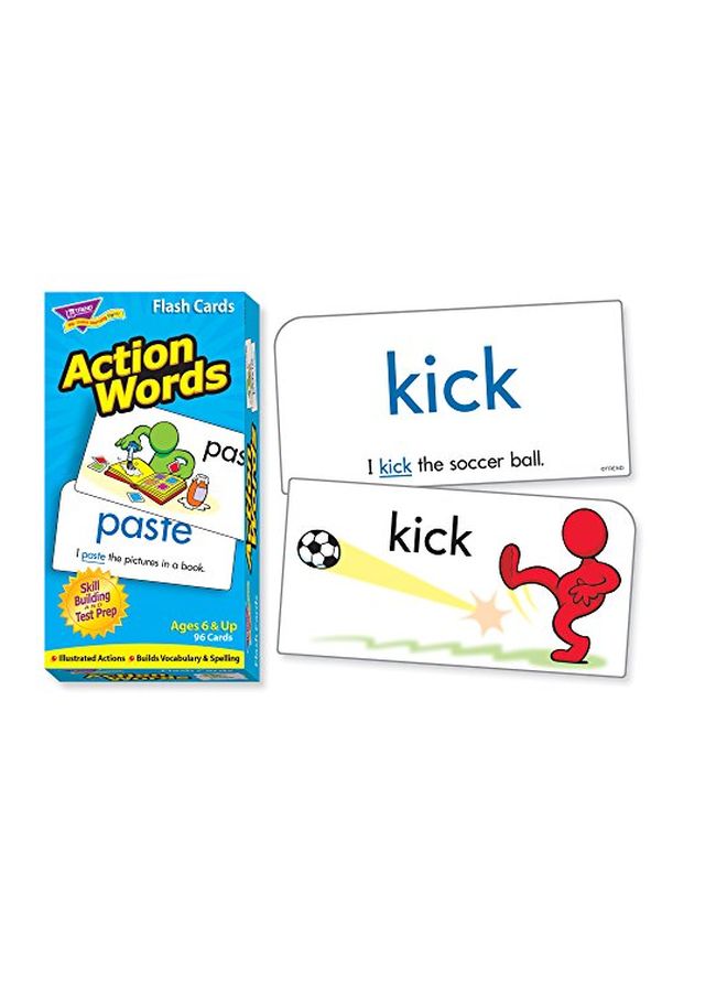 Action Words Flash Cards T-53013