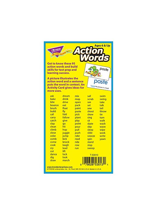 Action Words Flash Cards T-53013