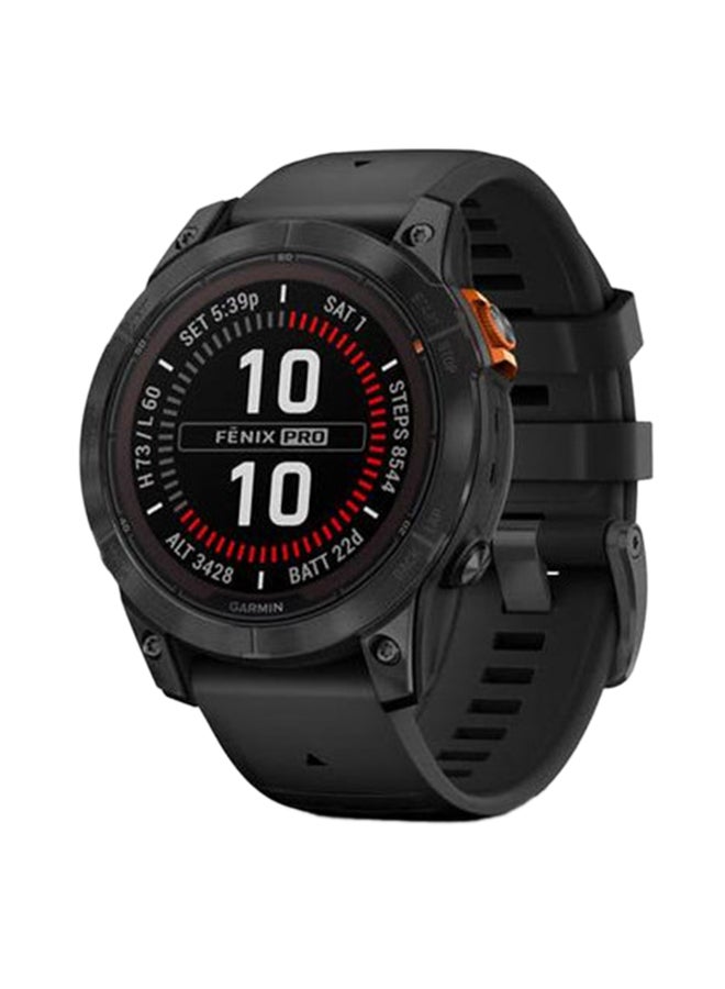 Fenix 7 Pro Solar Edition Slate Gray Stainless Steel with Black Band
