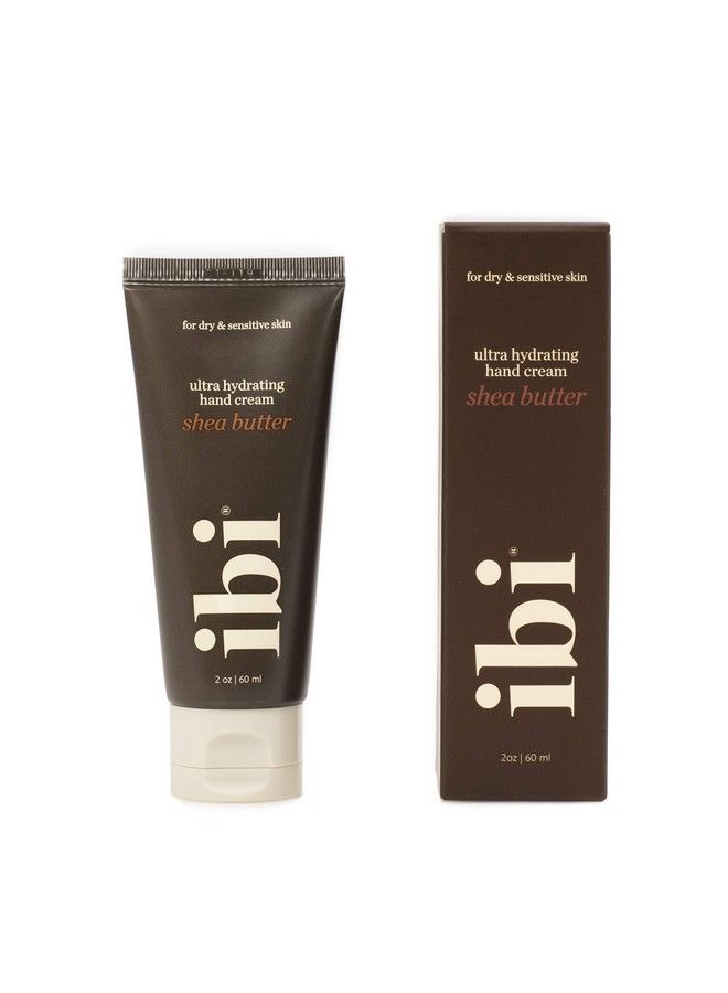 Ibi Ultra Hydrating Moisturizing Hand Cream For Dry & Senstive Skin Shea Butter 2 Ounce Tube 60Ml1 Pc