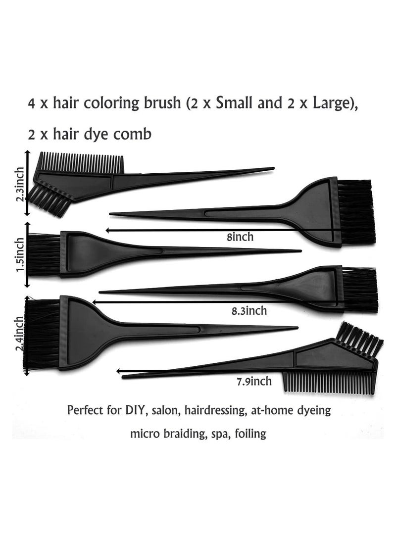 20 Pieces Hair Dye Tool Set Color Brush Kit