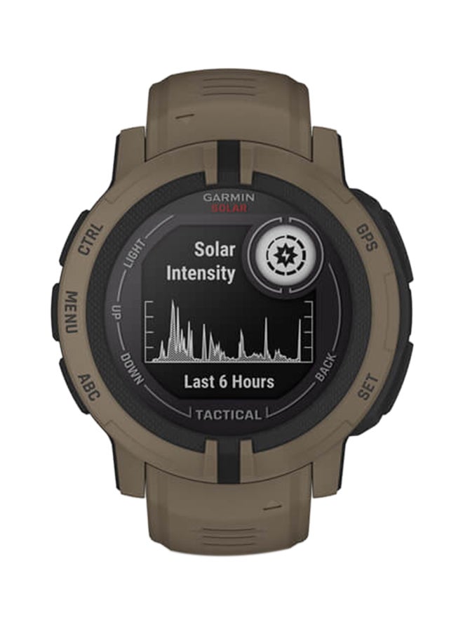 Instinct 2 Solar Tactical  Health Fitness Smart Watch Coyote