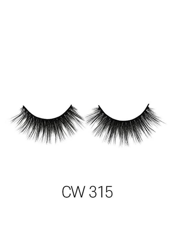 3D Cashmere Eyelashesnatural Lookwispyglamfreshfluffysoftreusableluxurious Handmade Strips False Lashes3 Packs Bundle Special Cw (Cw3153)