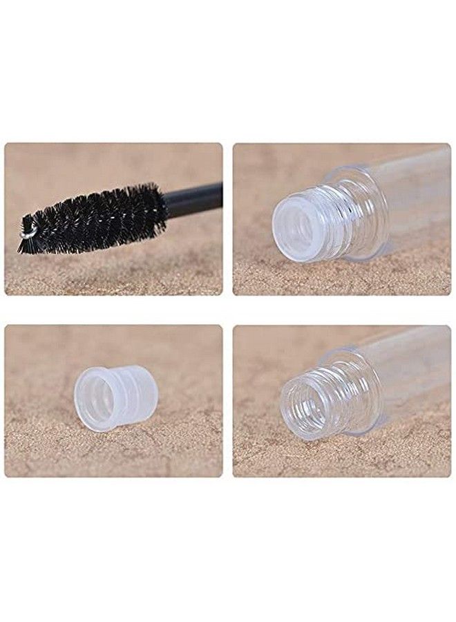 5 Pcs 7Ml Reusable Refillable Clear Empty Tube Bottle Mascara Container With Inner Plug And Mascara Brushes Avoid Leaking For Diy Eyelash Growth Treatment (7Ml)