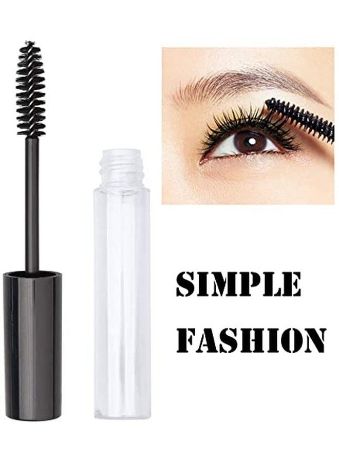 5 Pcs 7Ml Reusable Refillable Clear Empty Tube Bottle Mascara Container With Inner Plug And Mascara Brushes Avoid Leaking For Diy Eyelash Growth Treatment (7Ml)