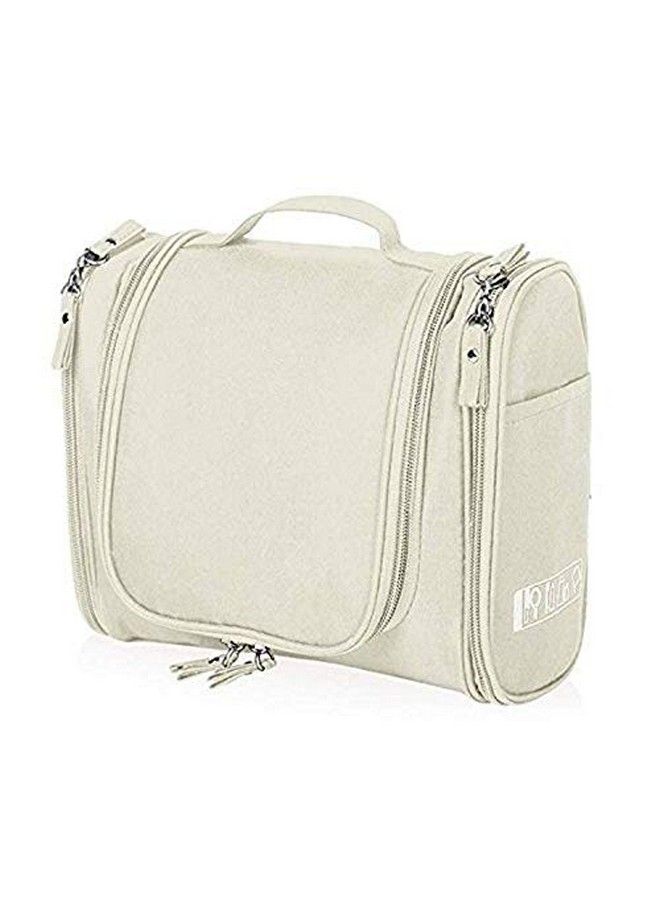 Solid 10 Cms Cosmetic Pouch (L_S1402_White)