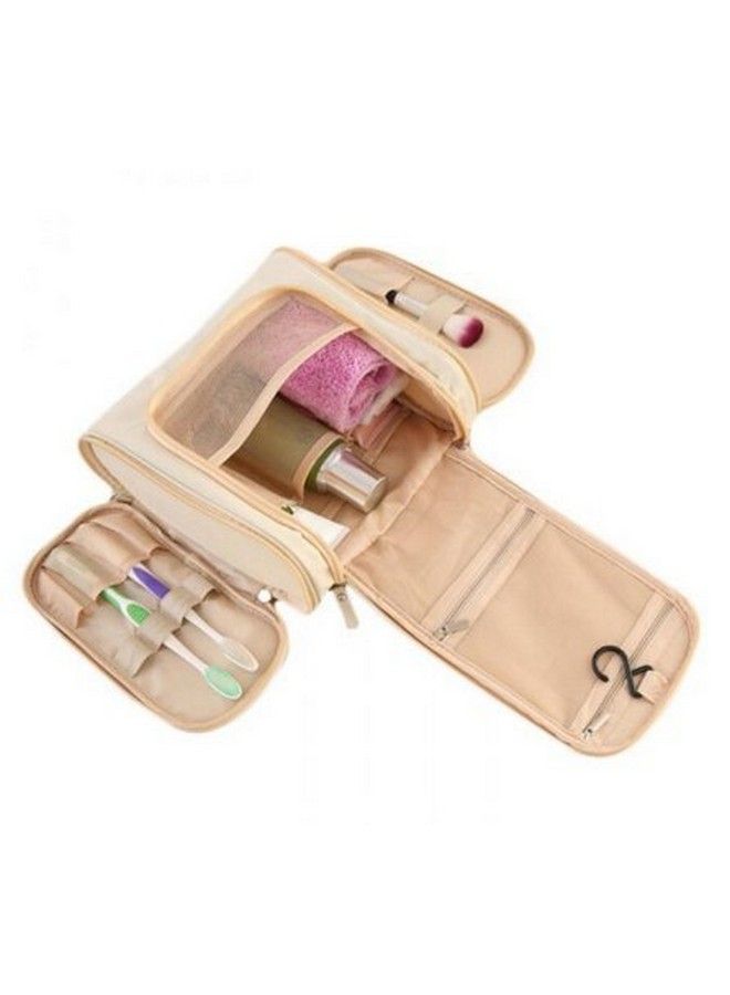 Solid 10 Cms Cosmetic Pouch (L_S1402_White)