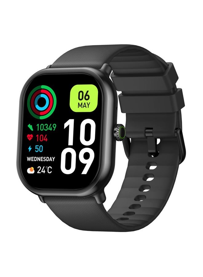 Amoled Smart Watches Bluetooth Make/Answer Calls Fitness Modes and  Sleep Modes Multi-app Message Reminder Multi Language Black