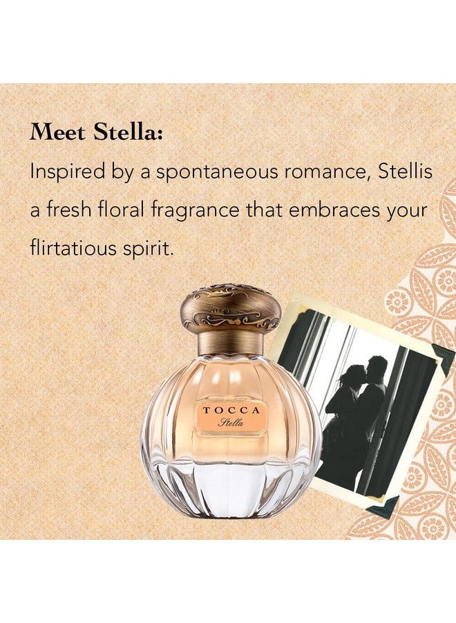 Women'S Perfume Stella Fragrance 1.7Oz (50 Ml) Fresh Floral Blood Orange Freesia Spicy Lily