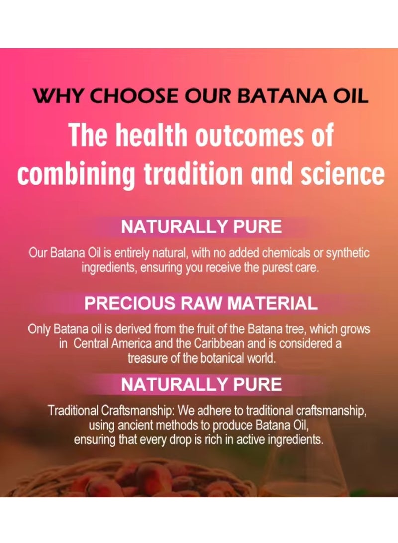 Natural Batana Hair Oil Capsules Raw Batana Oil for Hair Growth Hair Conditioner Oil for Thin Hair Repair Damaged Hair Nourishes Thin Hair Scalp Skin and Hair Growth 30Pcs