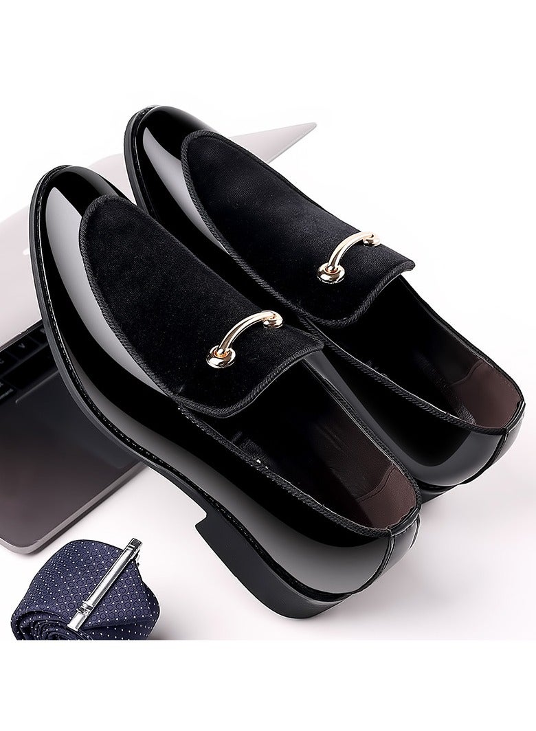 New Men's Business Wedding Leather Casual Shoes