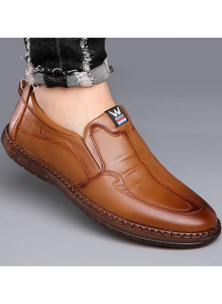New Men's Casual Leather Shoes