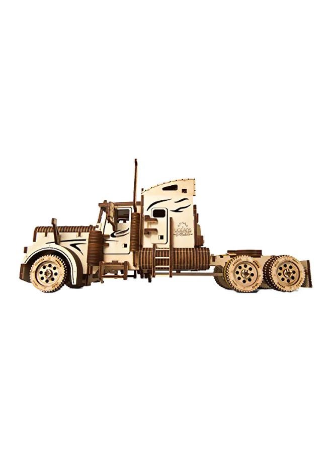 3-D Wooden Mechanical Mac Truck Puzzle VM-03