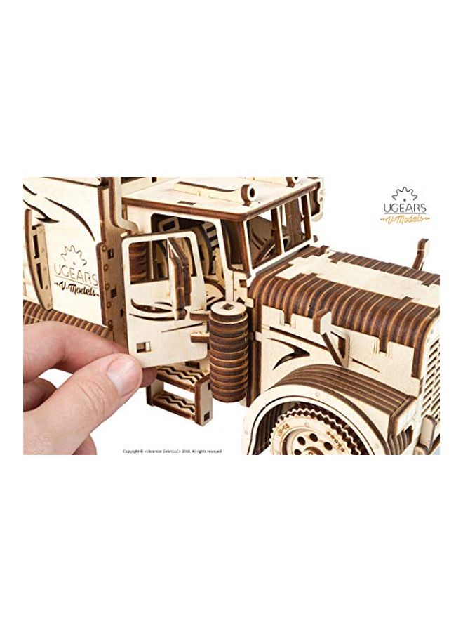 3-D Wooden Mechanical Mac Truck Puzzle VM-03