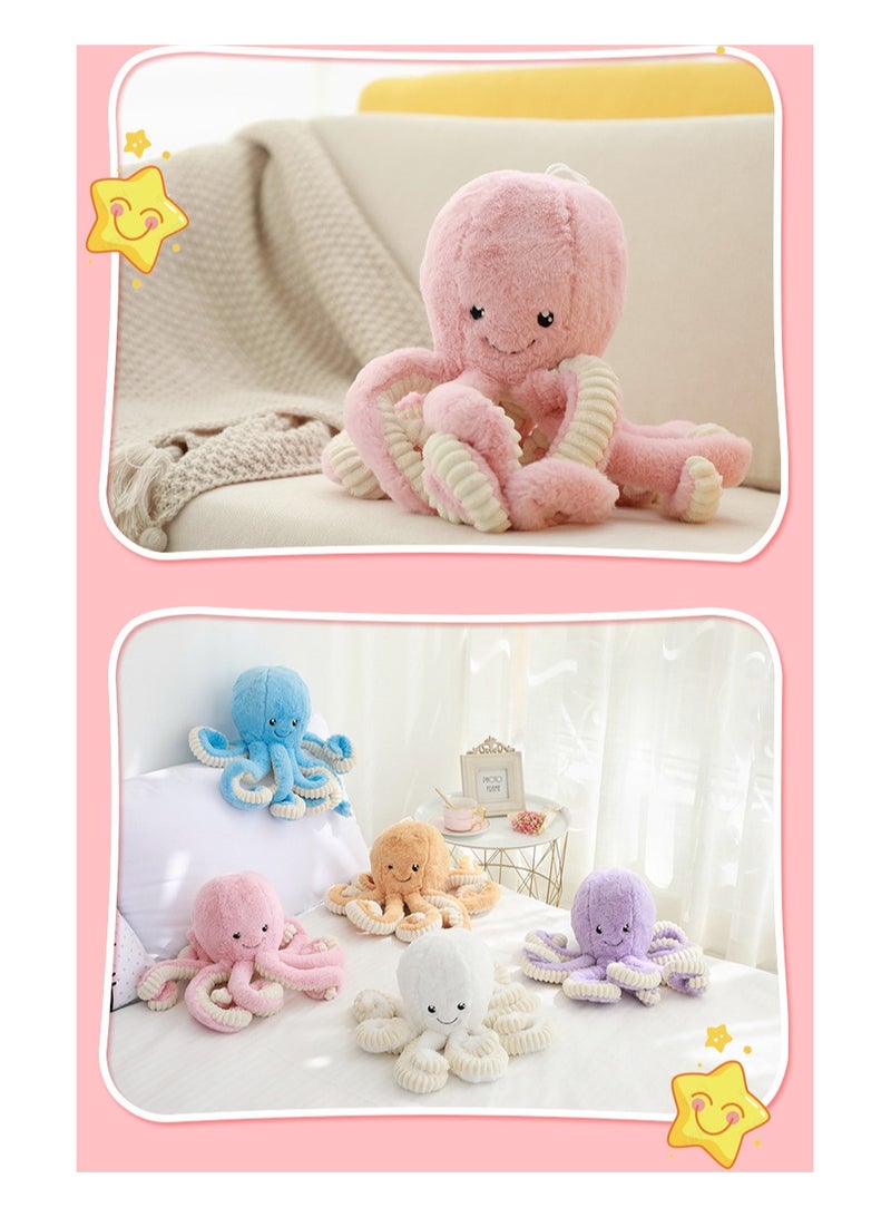 Cute Cartoon Octopus Stuffed Animals Octopus Plush Doll Toys Octopus Plushies Toys Gift Sea Stuffed Toys for Kids and Lovers Home Decorush Puppets