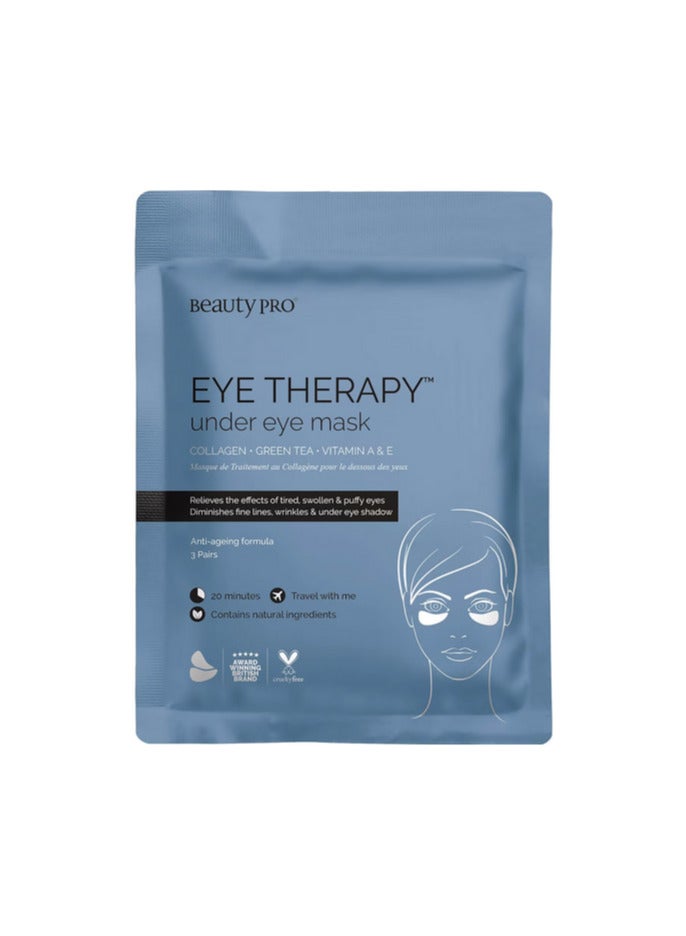 BeautyPro Eye Therapy Under Eye Mask with Collagen and Green Tea Extract