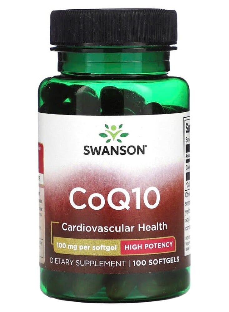 Coq10 - High Potency 100 mg 100 Sgels