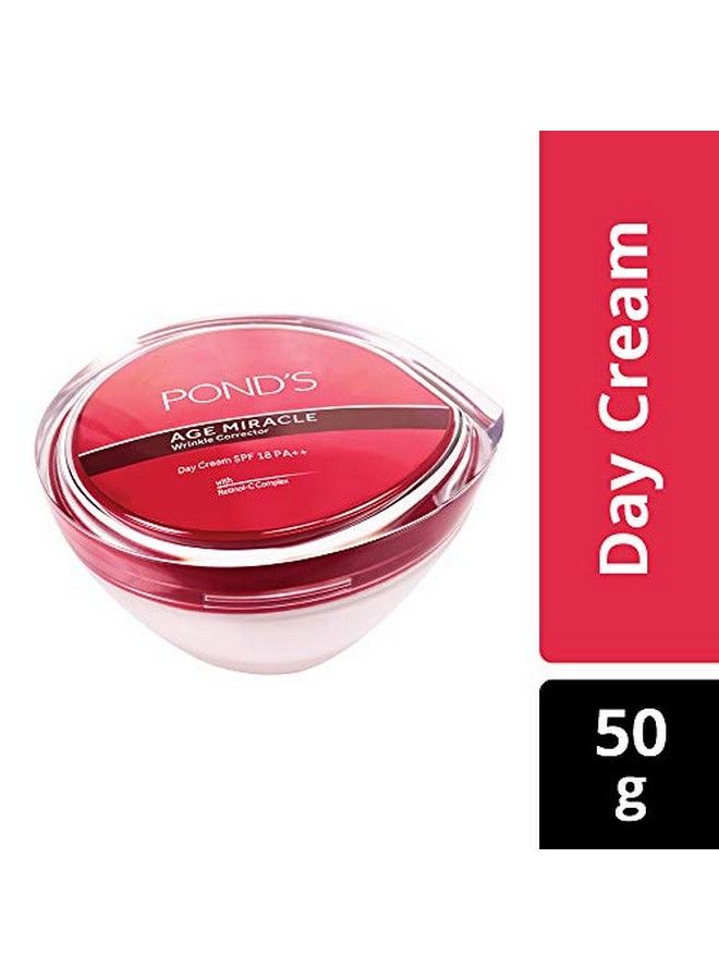 Age Miracle Wrinkle Corrector Spf 18 Pa++ Day Cream 50 G And Dove Hair Fall Rescue Conditioner 180Ml