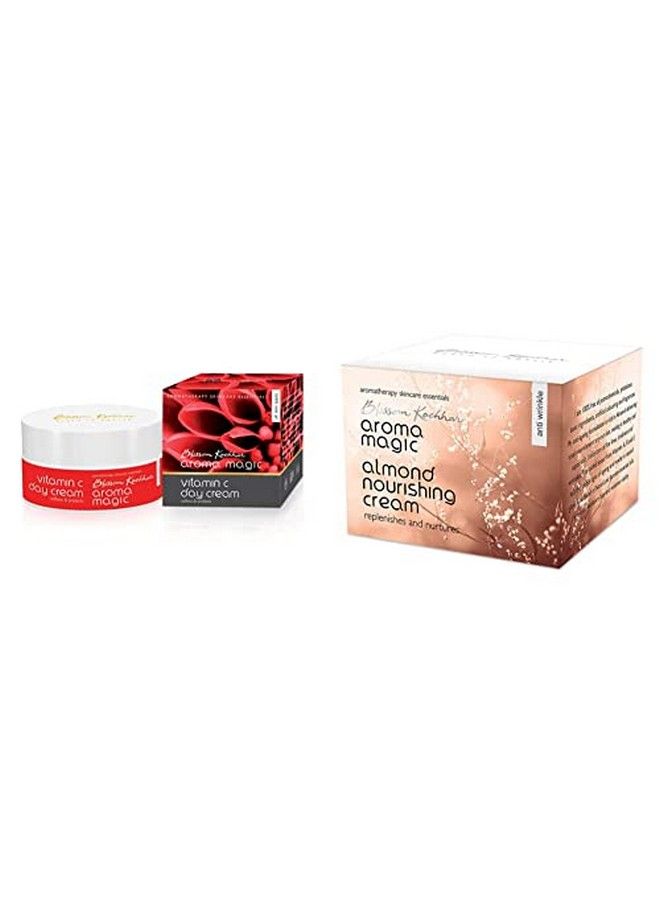 Vitamin C Day Cream 50G And Almond Nourishing Cream 50Gm