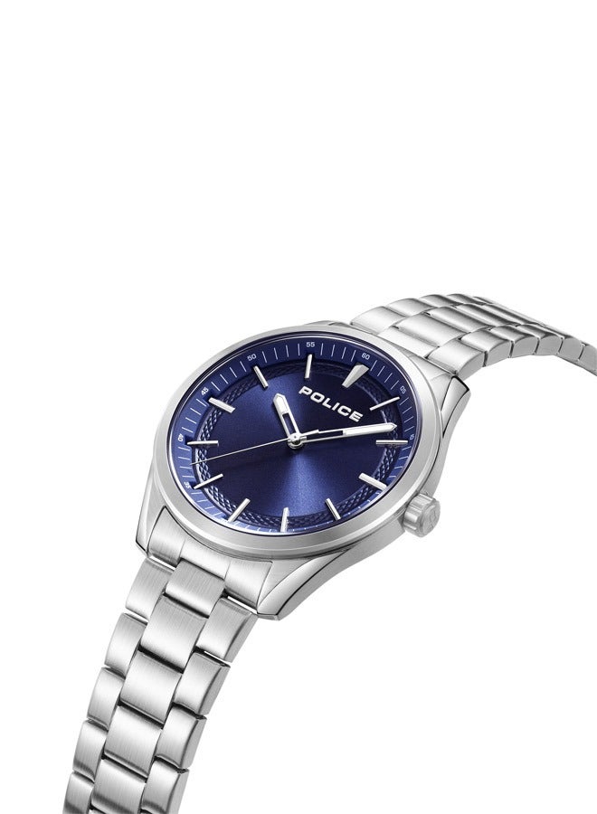 Men's Analog Round Shape Stainless Steel Wrist Watch PEWJG0018203 42MM