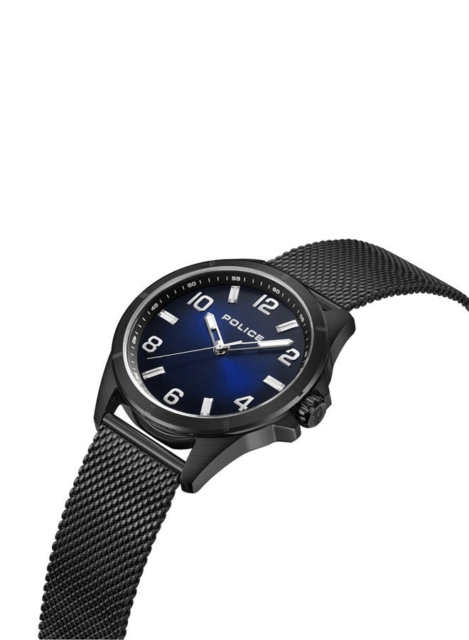 Men's Analog Round Shape Stainless Steel Wrist Watch PEWJG0018303 45MM