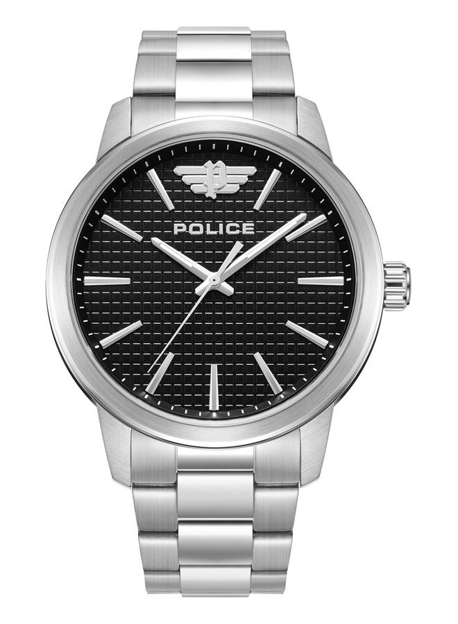 Men's Analog Round Shape Stainless Steel Wrist Watch PEWJG0018402 44MM