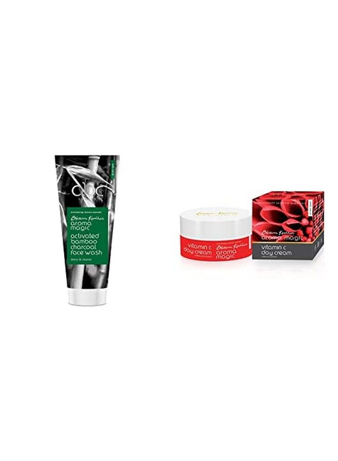 Face Wash 100 Ml (Charcoal) And Vitamin C Day Cream 50G