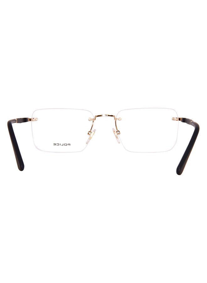 Men's Square Eyeglasses - VPLF84 0302 54 - Lens Size: 54 Mm