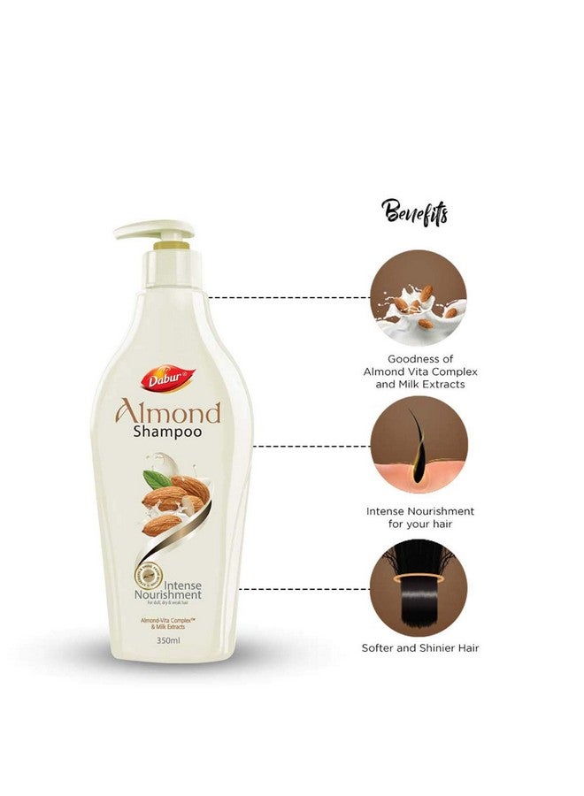 Almond Shampoo With Almond Vita Complex & Milk Extracts 350Ml With Amla Hair Oil 275Ml Free